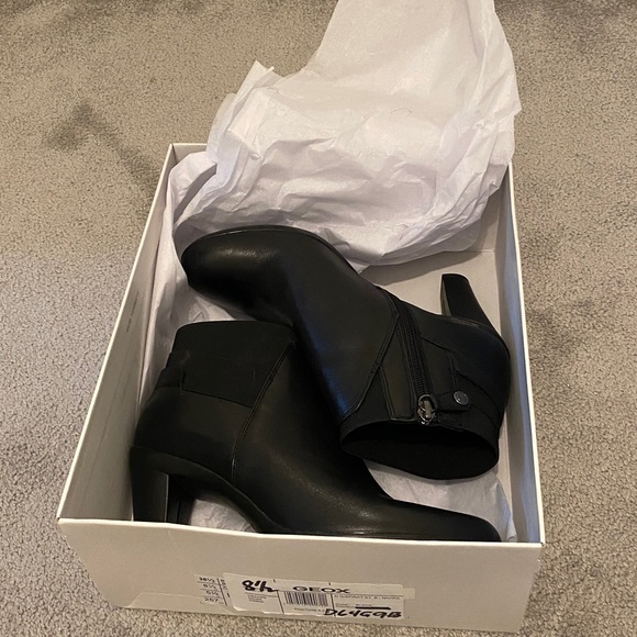 New Geox B inspiration D Nappa ankle boot in black - Picture 6 of 7